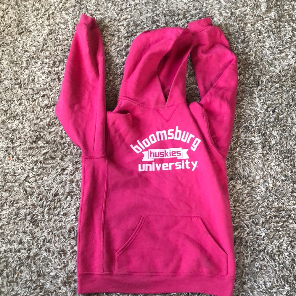 Pink hoodie